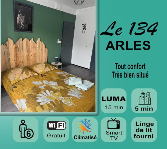 Le 134 Arles Centre Climatise 1 A 4 Personnes Appartement Exterior foto